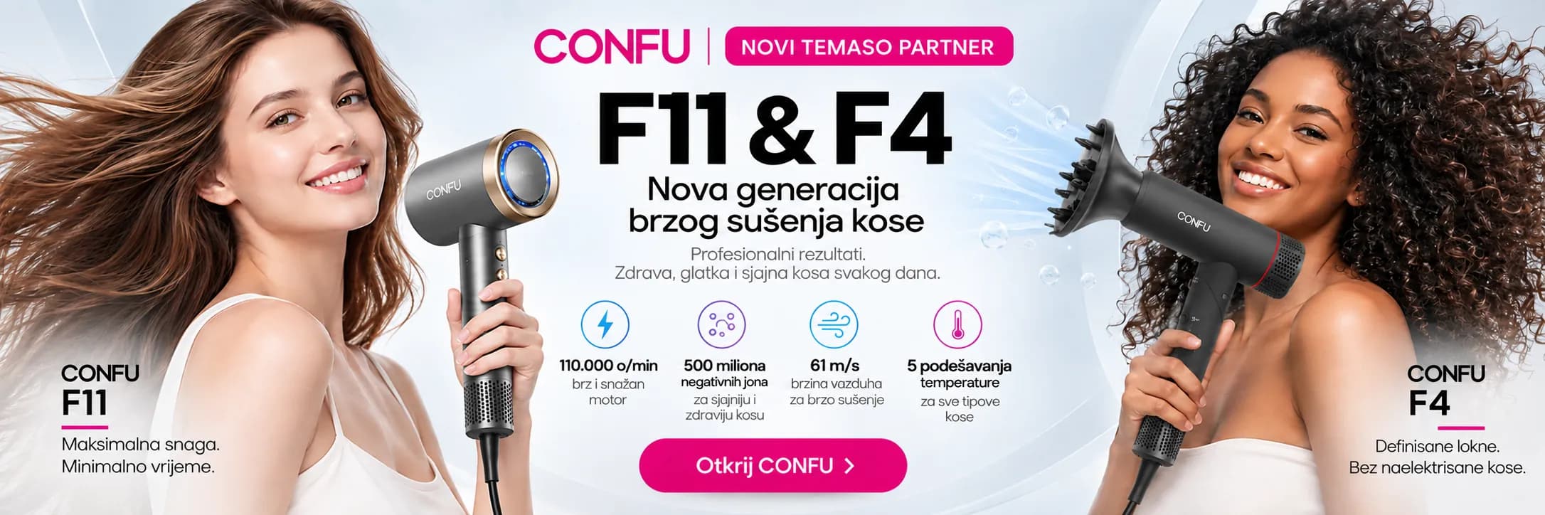 CONFU F11 i F4 - novi Temaso partner