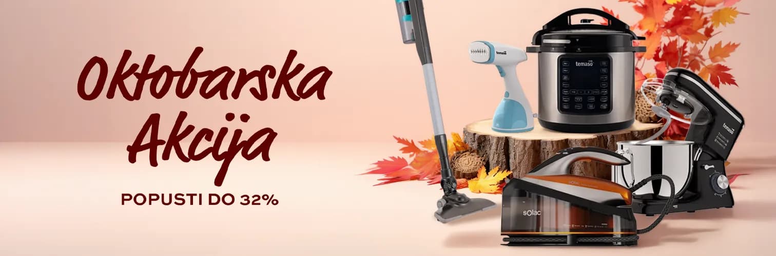 Oktobarska akcija - popusti do 32%