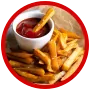 Hrskavi pomfrit pripremljen u air fryer fritezi