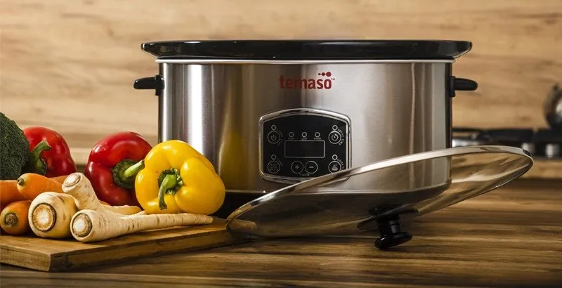 Krčko sa keramičkom posudom za sporo kuvanje