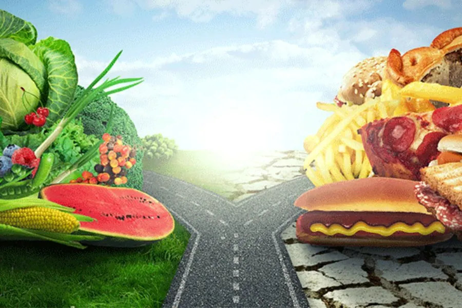 Raskrsnica: zdrava hrana ili brza hrana