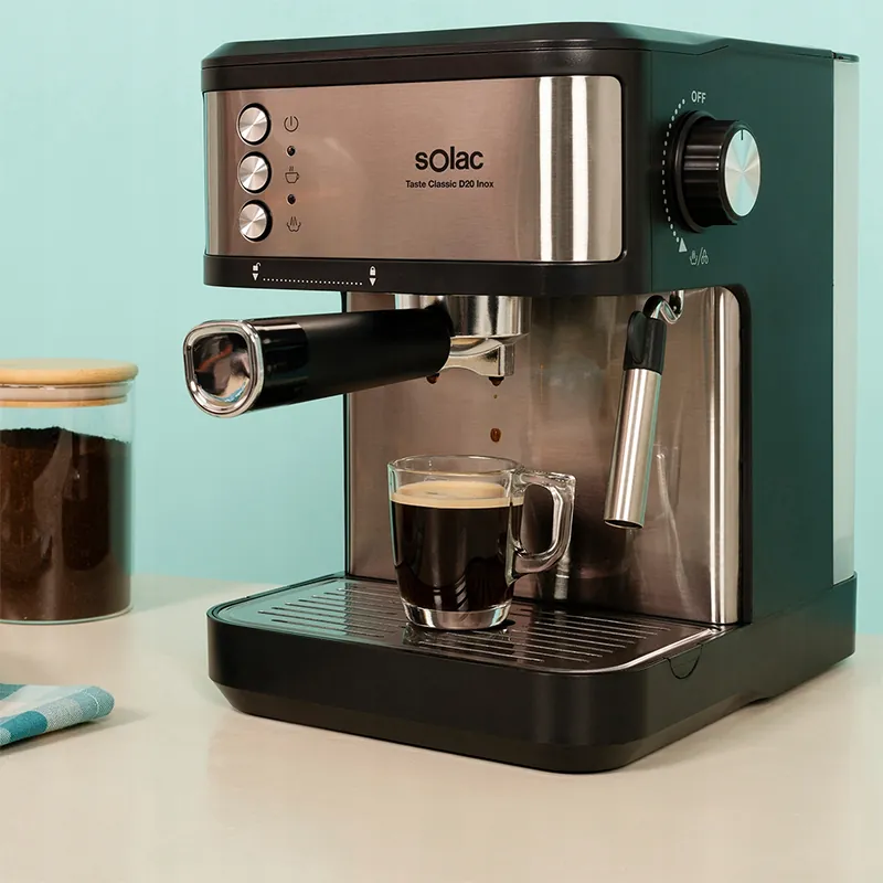 Solac CE4420 Taste Classic D20 Inox – priprema espressa